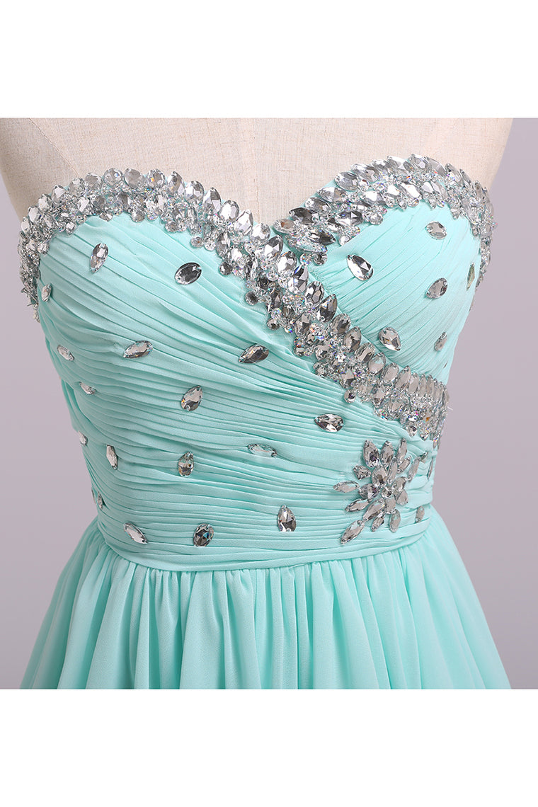2022 Big Clearance Sale Homecoming Dresses A Line Short/Mini Chiffon
