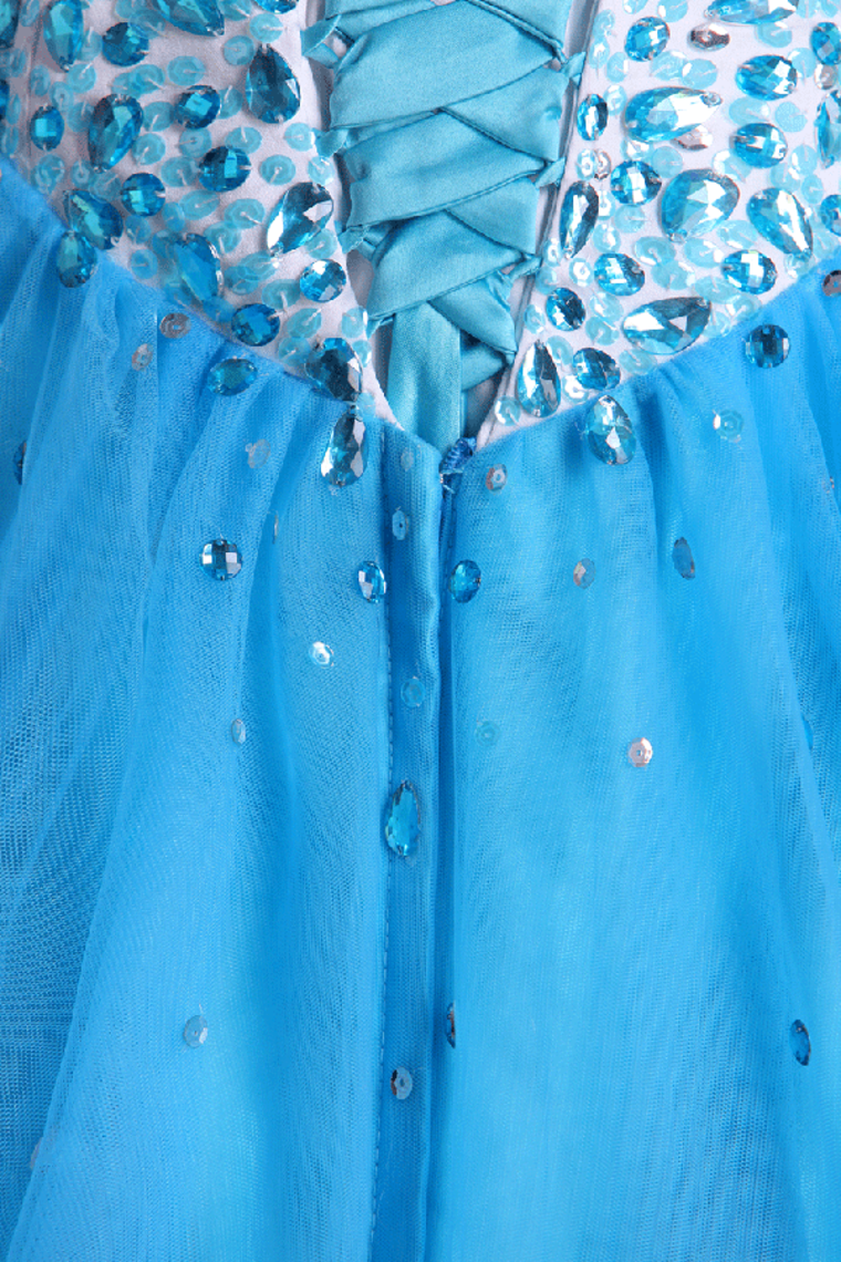 2022 Bicolor Quinceanera Dresses Sweetheart Ball Gown Floor-Length With Beads Tulle Lace Up