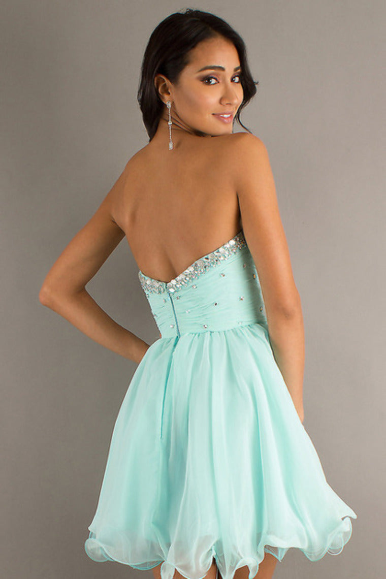 2022 Big Clearance Sale Homecoming Dresses A Line Short/Mini Chiffon