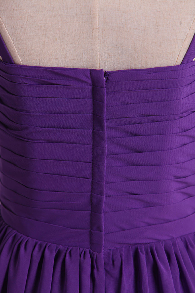2022 Prom Dresses A Line V Neck Floor Length Chiffon New